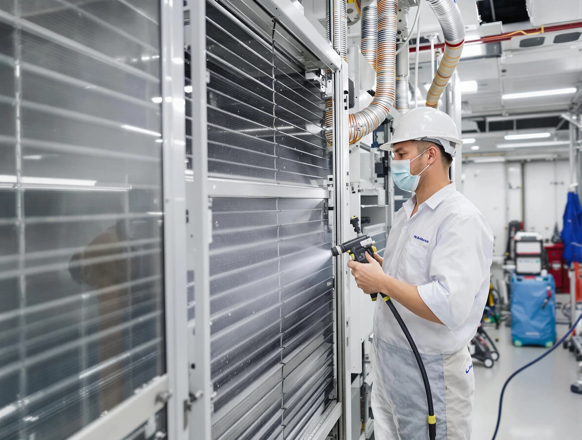 Professional AC coil cleaning by Los Ranchos de Albuquerque Air Duct Cleaning in Los Ranchos de Albuquerque