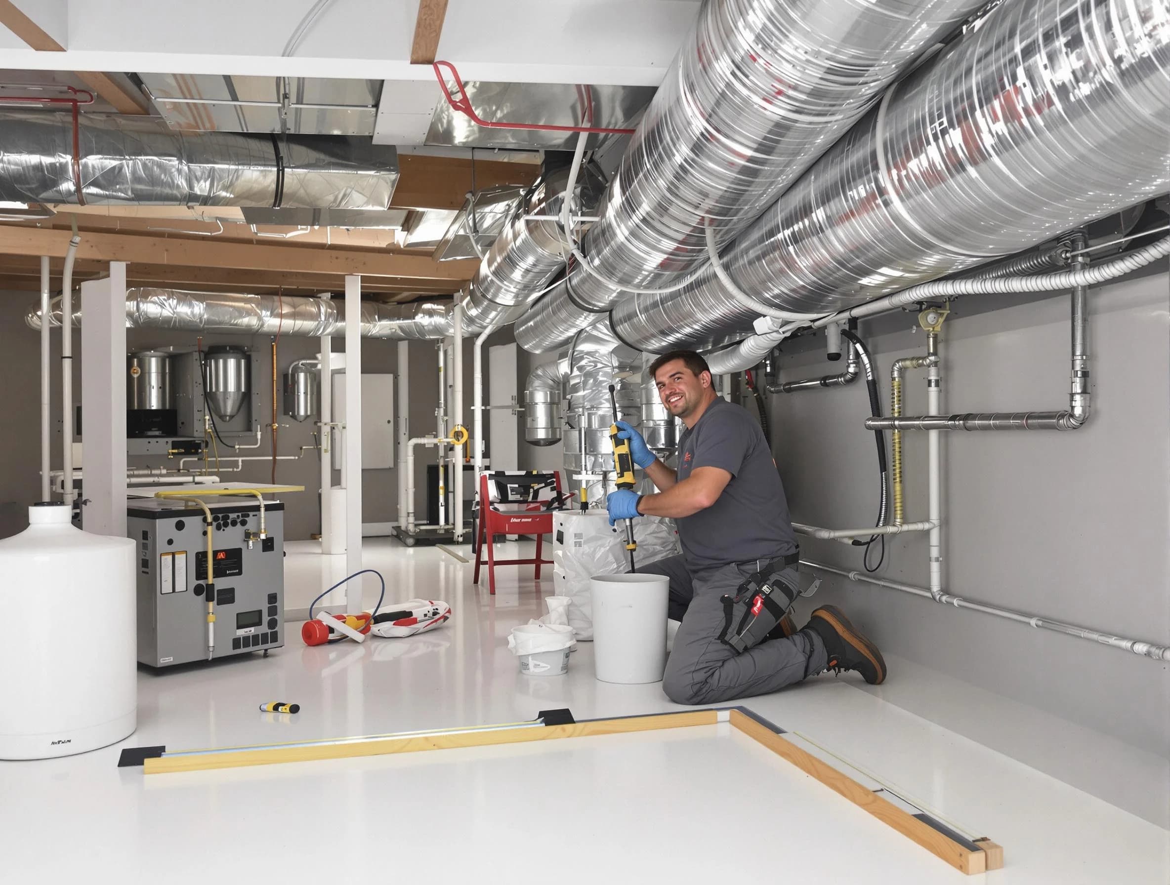 Professional duct sealing service by Los Ranchos de Albuquerque Air Duct Cleaning in Los Ranchos de Albuquerque
