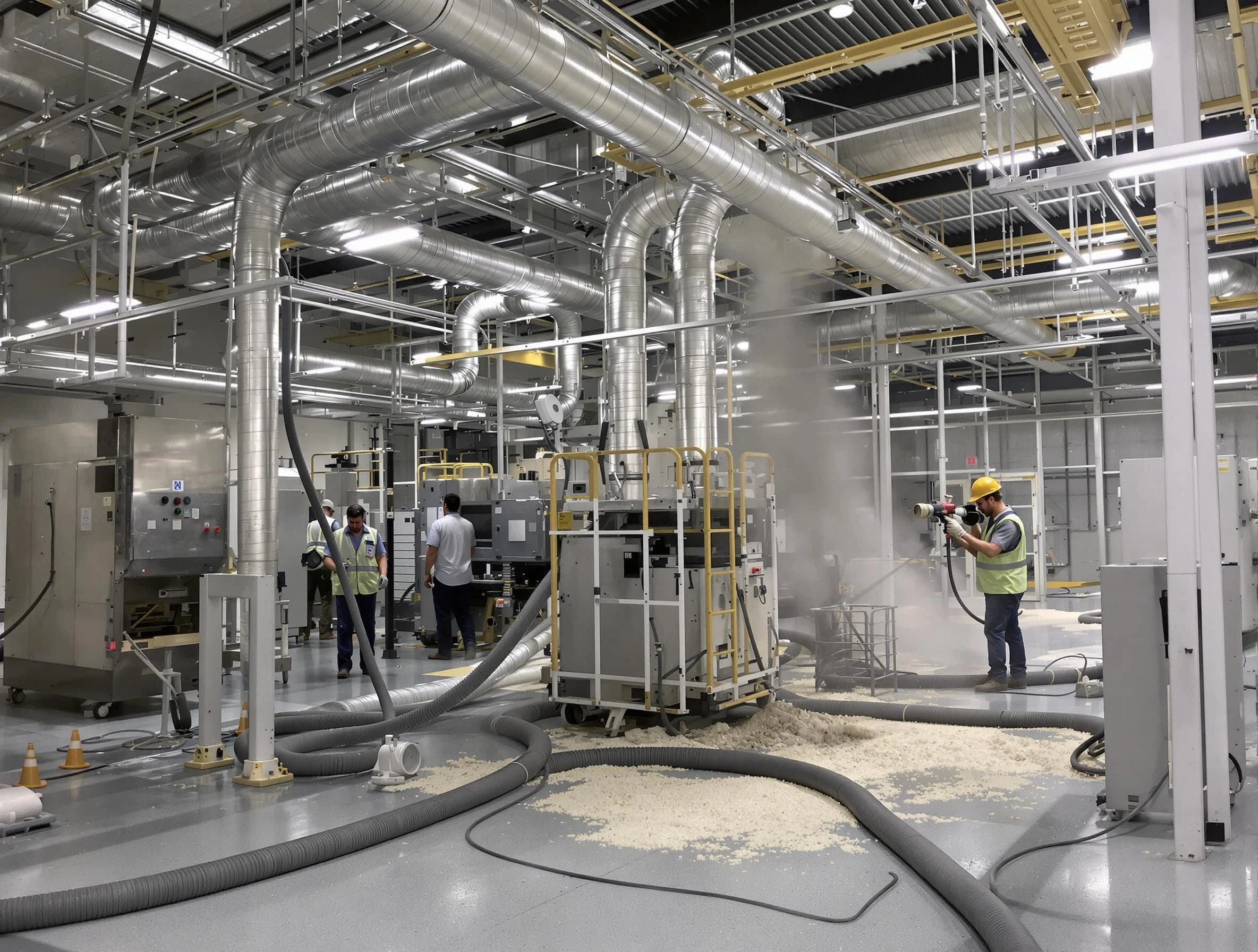 Heavy-duty industrial duct cleaning by Los Ranchos de Albuquerque Air Duct Cleaning in Los Ranchos de Albuquerque