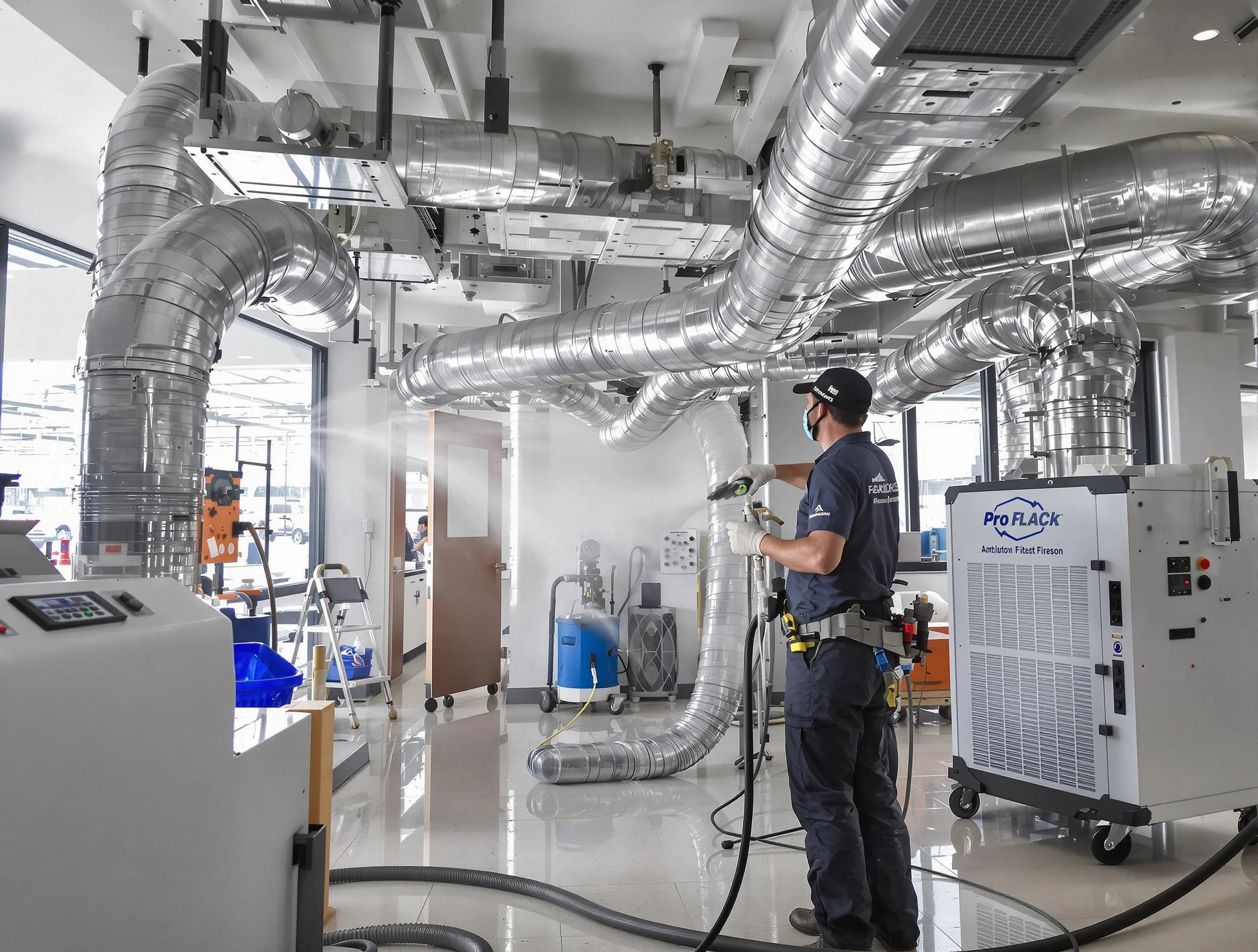 Negative Pressure Air Duct Cleaning in Los Ranchos de Albuquerque