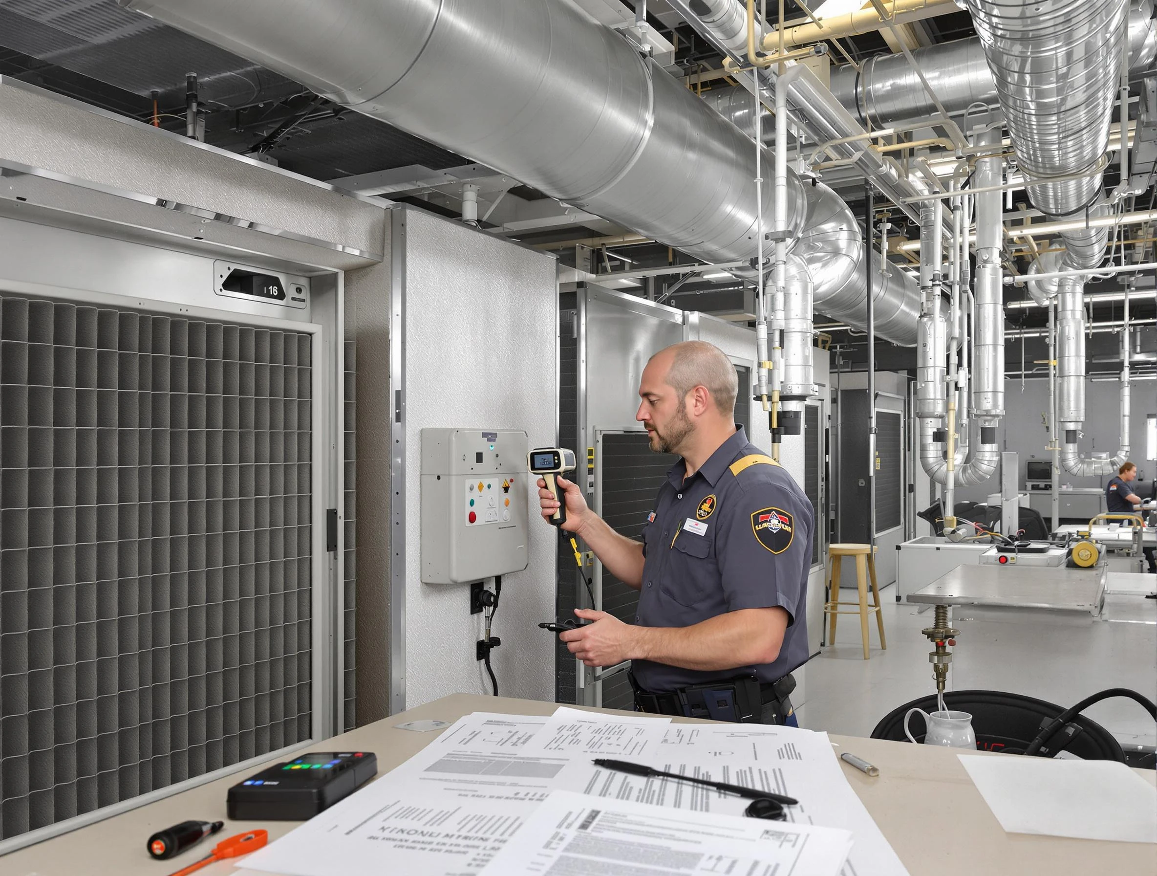 Professional filter system inspection by Los Ranchos de Albuquerque Air Duct Cleaning in Los Ranchos de Albuquerque