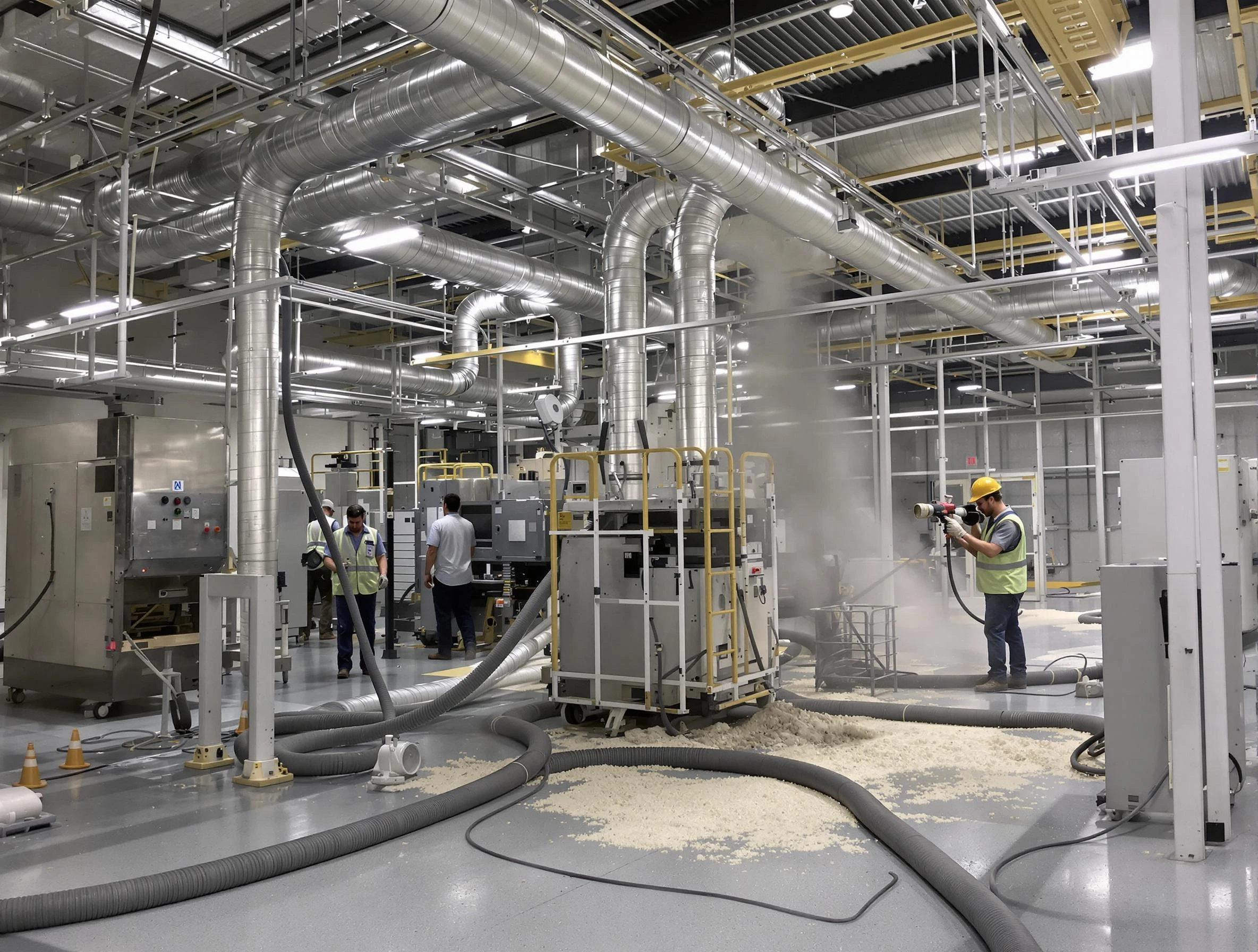 Heavy-duty industrial duct cleaning by Los Ranchos de Albuquerque Air Duct Cleaning in Los Ranchos de Albuquerque